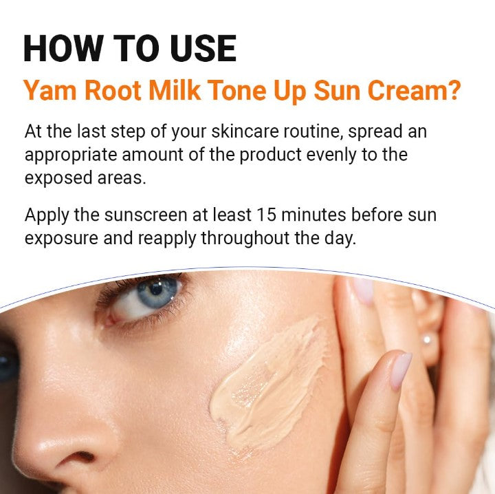 Yam Root Milk Tone Up Sun Cream 50ml