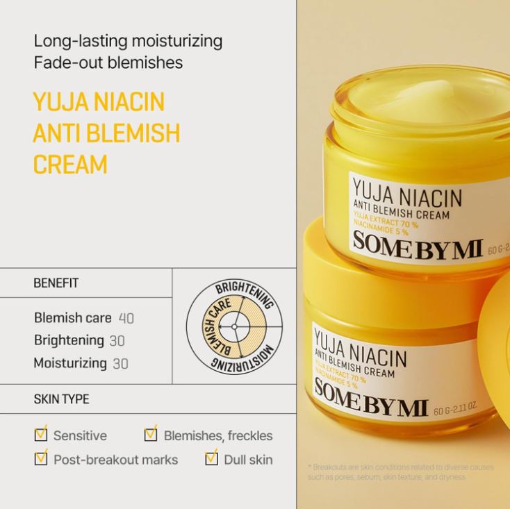 Yuja Niacin Anti Blemish Cream 60ml / 2.02 oz