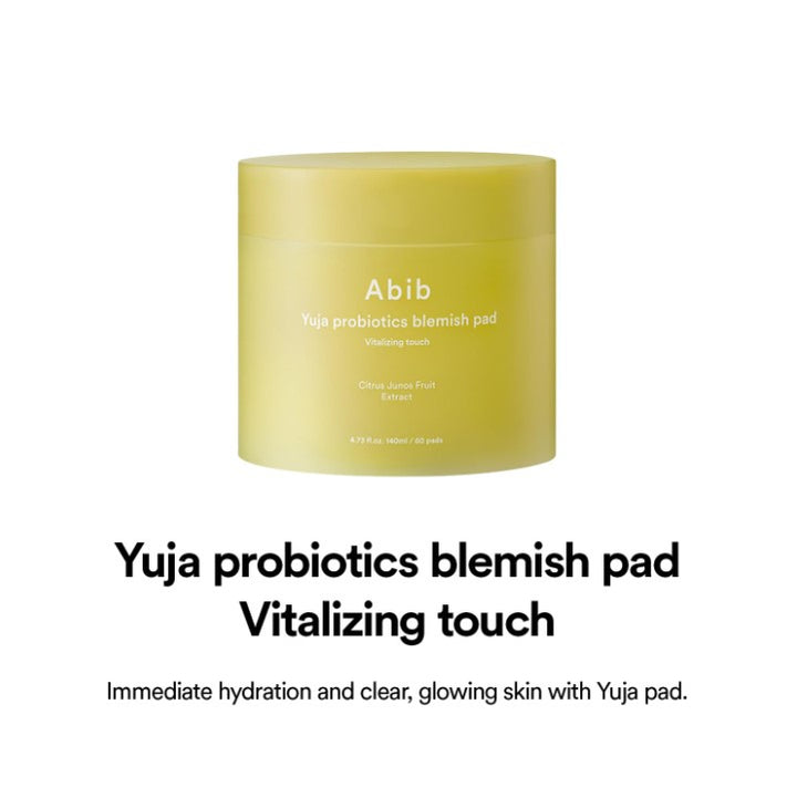 Yuja Probiotics Blemish Pad Vitalizing Touch 60 Pads